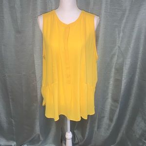 Loft sleeveless blouse NWOT